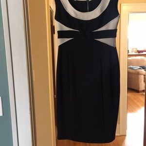 Black and white dress